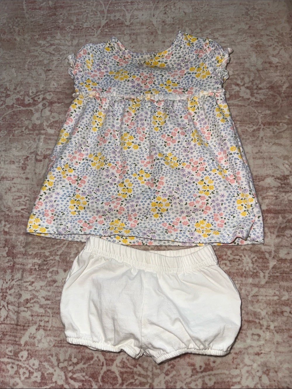 Carters floral dress with bloomers